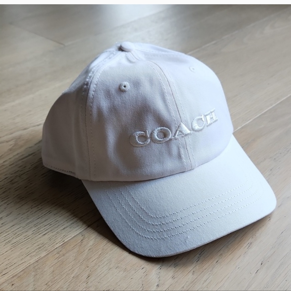 Coach Cap with Embroidered Logo - Picture 1 of 4
